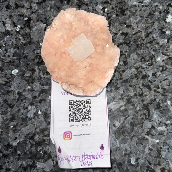 Crystal Luxury Psychology Accessories - Apophyite & Heulandite Cluster from India